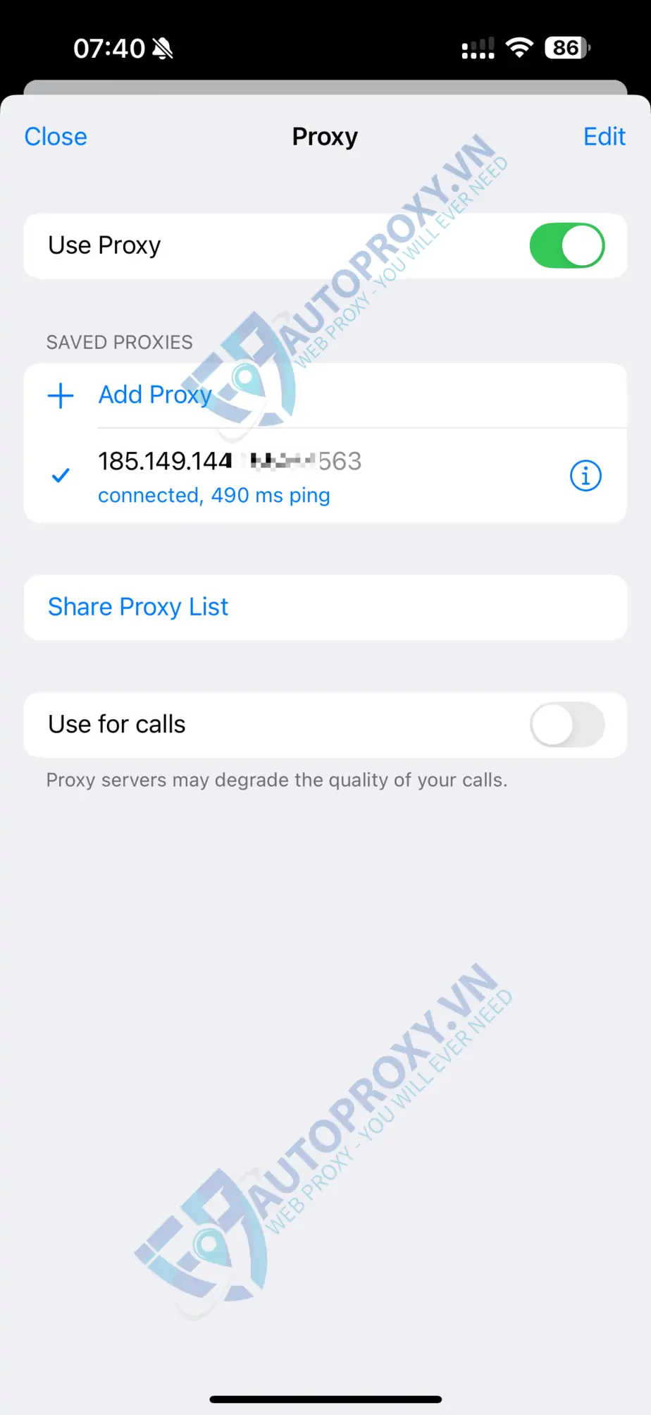 Hướng dẫn cấu hình proxy cho telegram